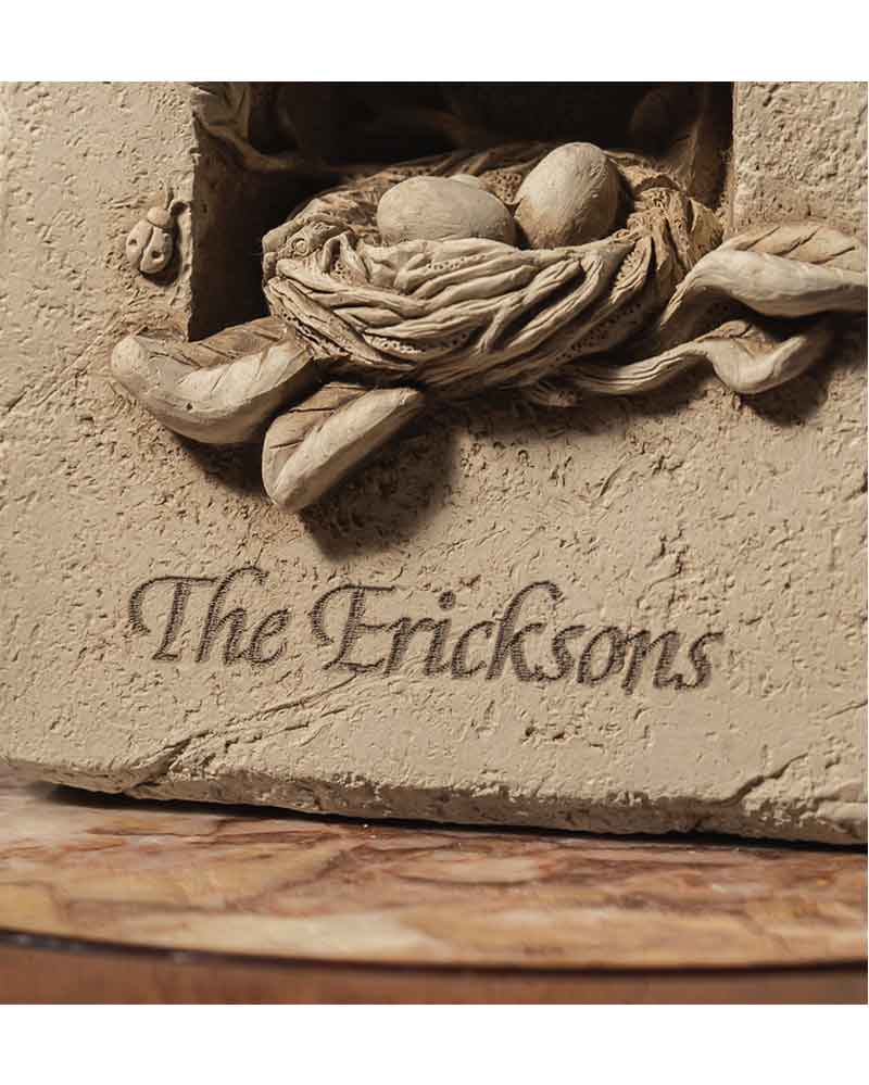 A Blissful Home Engraved