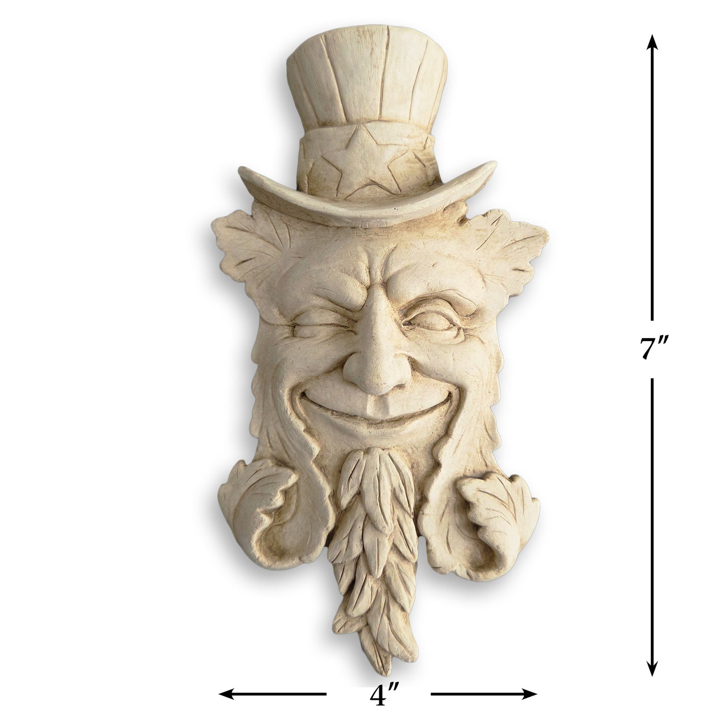Uncle Sam - Garden Smile Sculpture