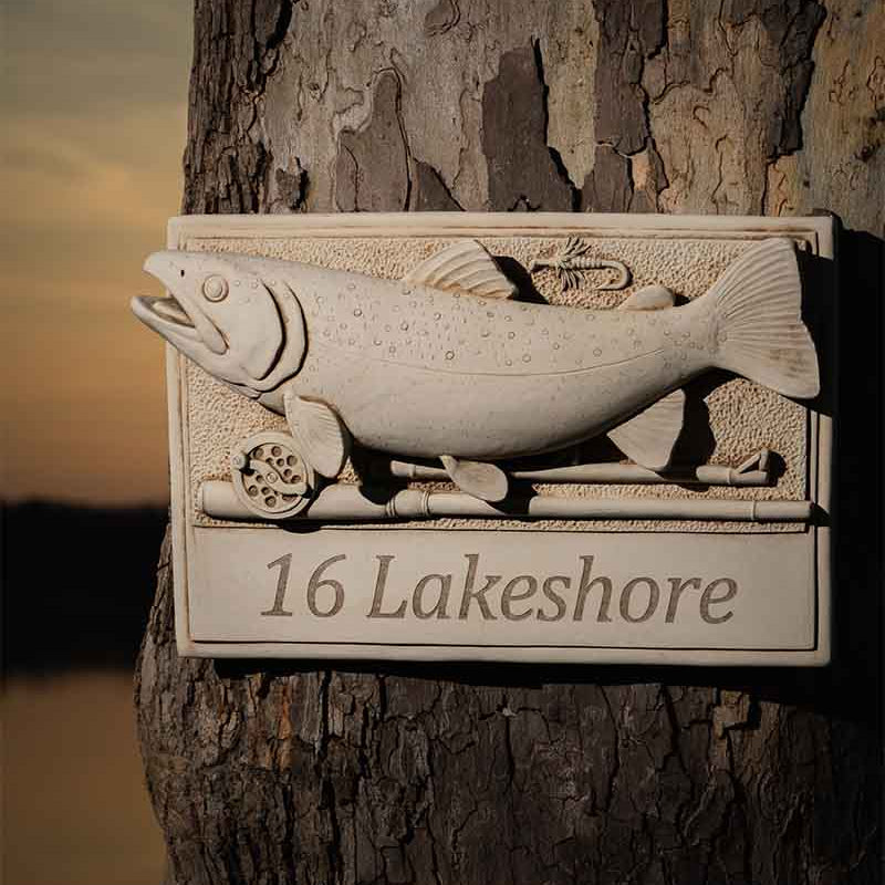 Trout Plaque