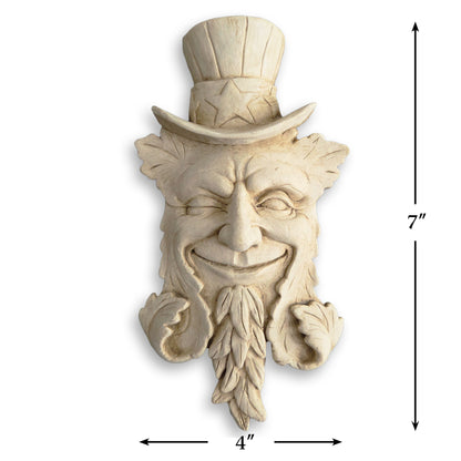 Uncle Sam - Garden Smile Sculpture