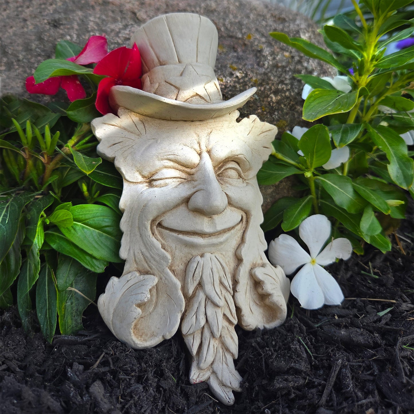Uncle Sam - Garden Smile Sculpture