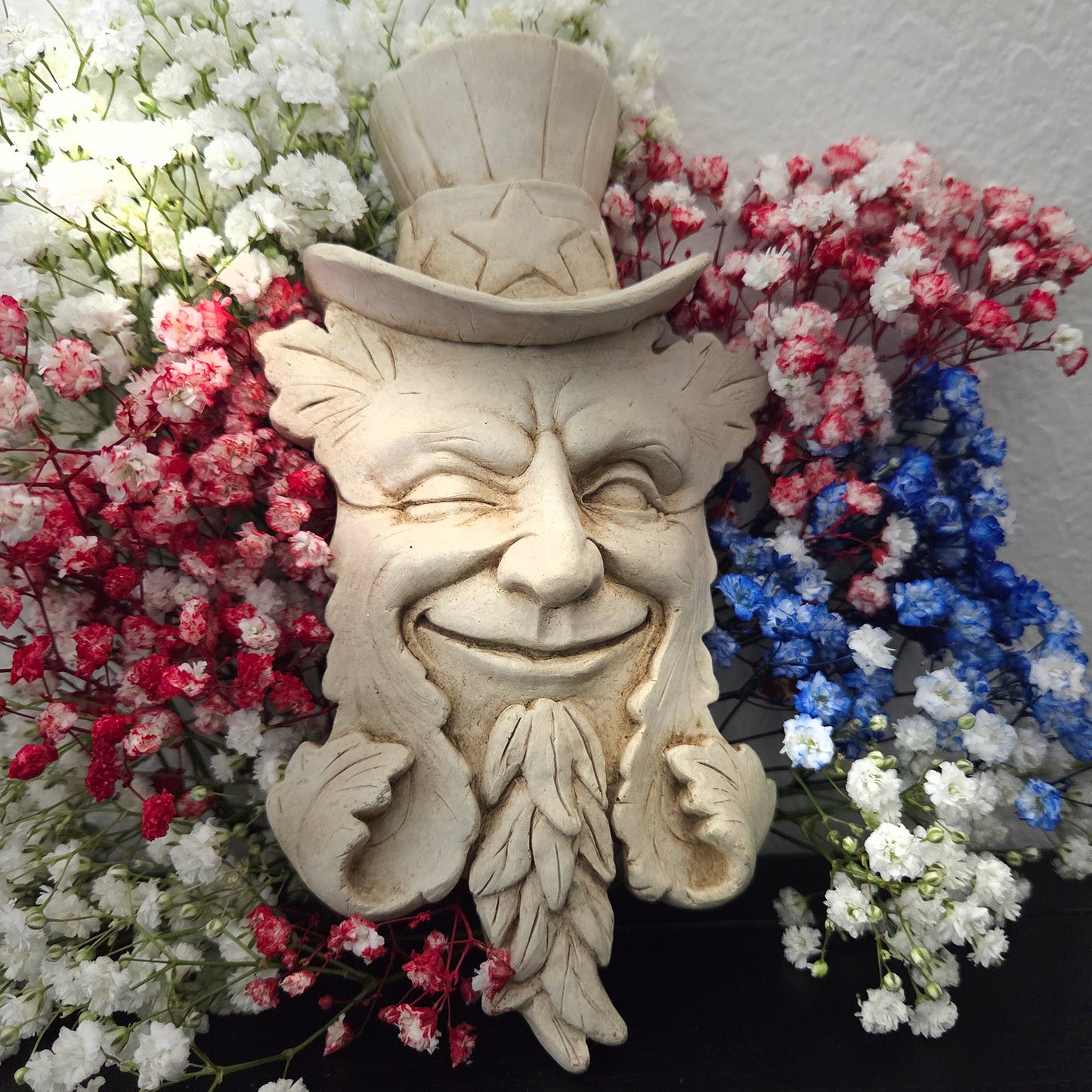 Uncle Sam - Garden Smile Sculpture