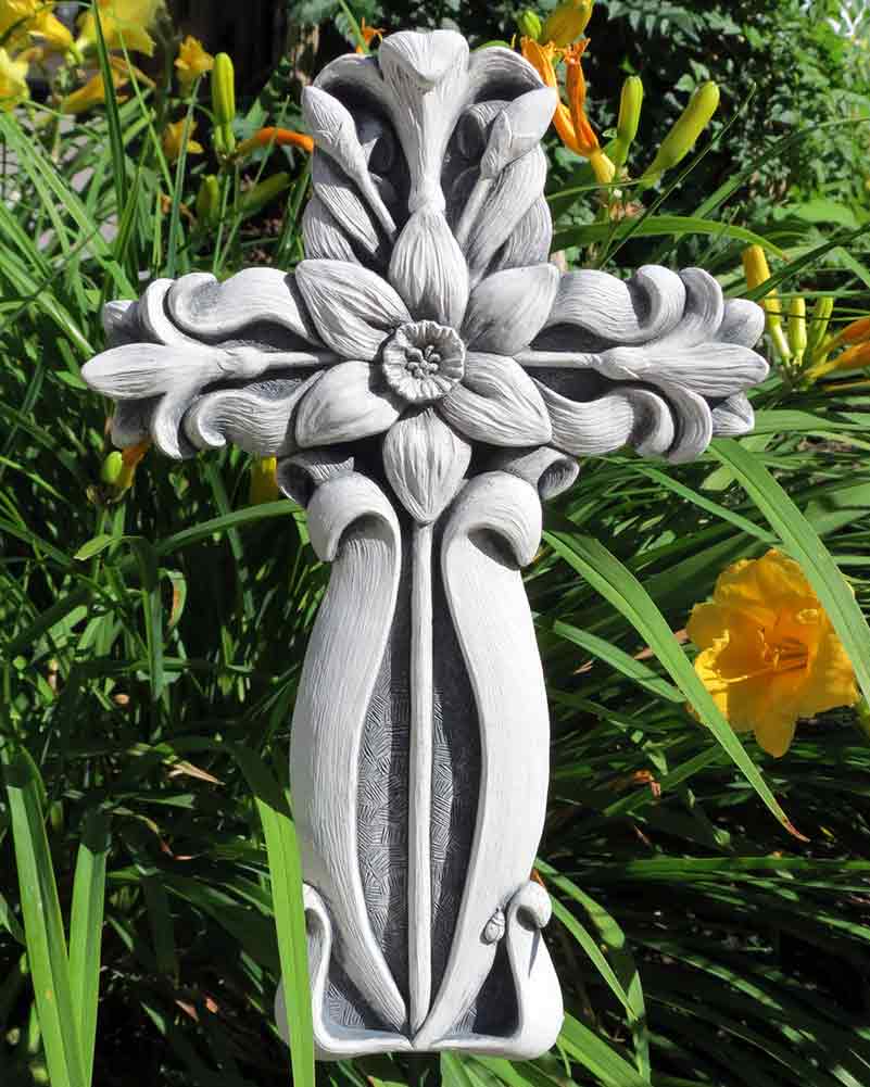 Garden Floral Cross – Carruth Studio