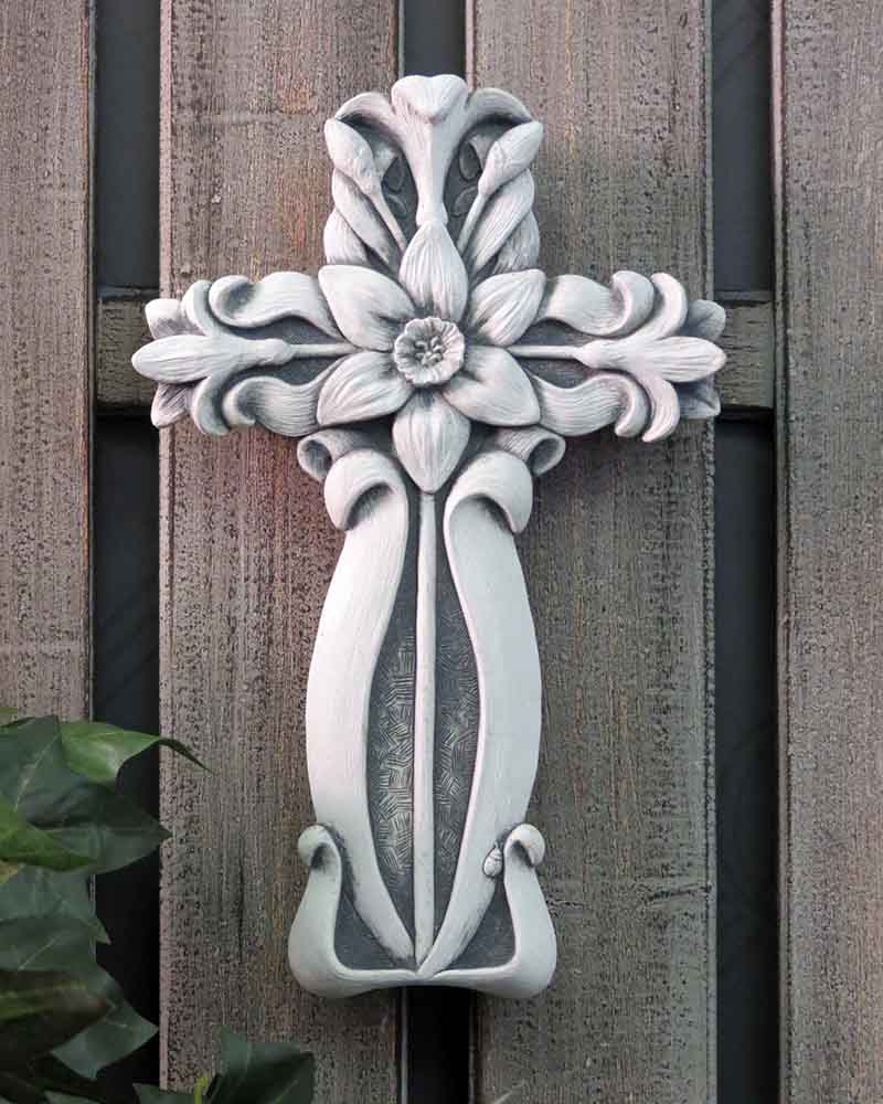 Garden Floral Cross – Carruth Studio