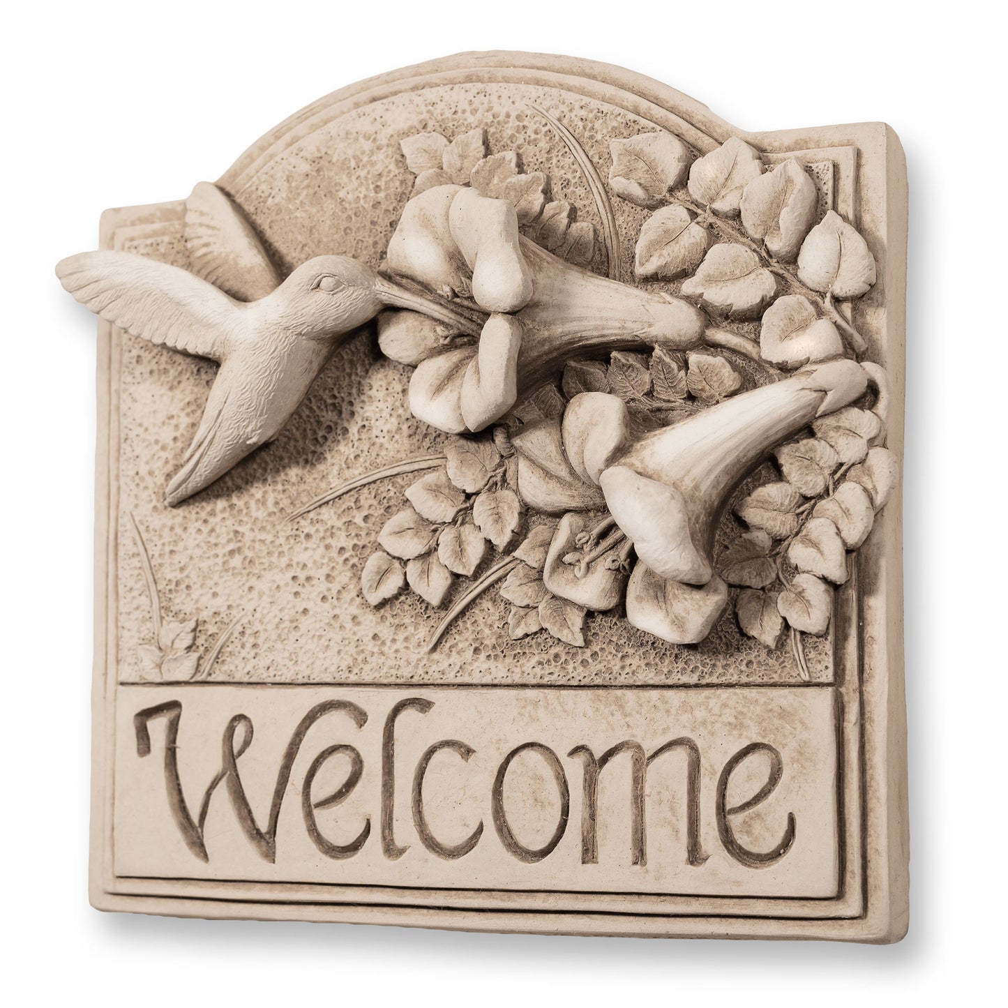 Hummingbird Welcome Plaque