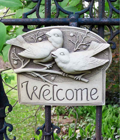 Berrybirds Welcome Plaque