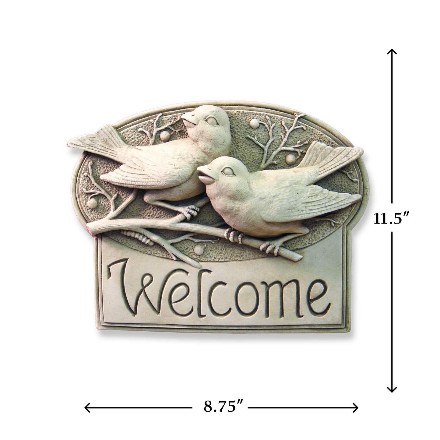 Berrybirds Welcome Plaque