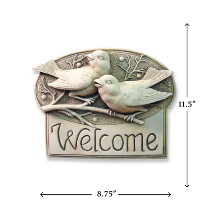 Berrybirds Welcome Plaque