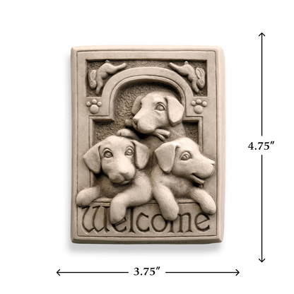 Welcome Puppies Plaque