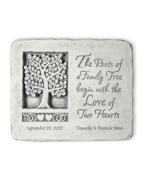 Roots of Love Engraved White