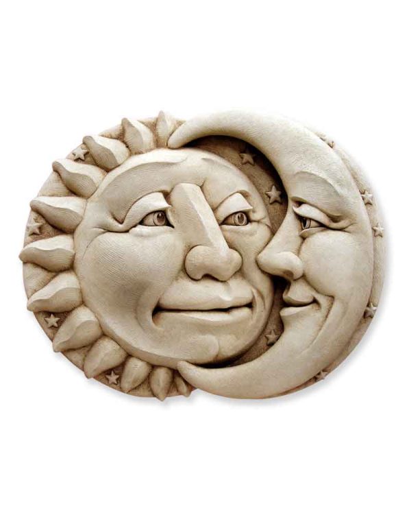 Large Celestial Attraction Sun & Moon Plaque
