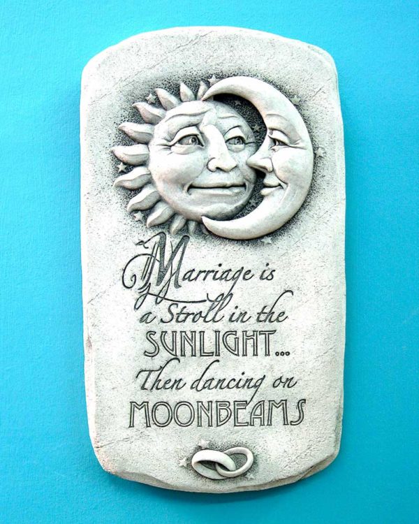 Sun and Moon Marriage plaque