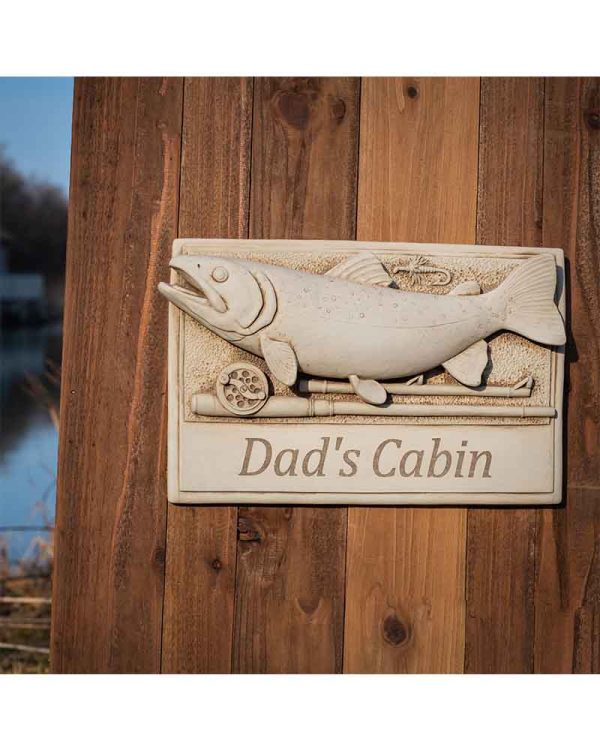 Trout Plaque with Custom Engraving