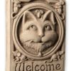 Welcome Cat Plaque