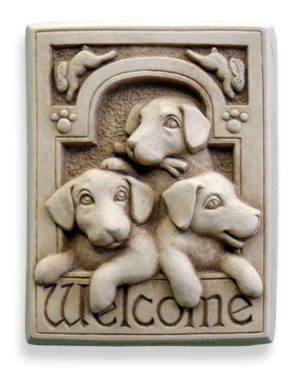 Welcome Puppies Plaque
