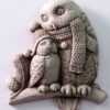 Snowy Owls - Aged Stone