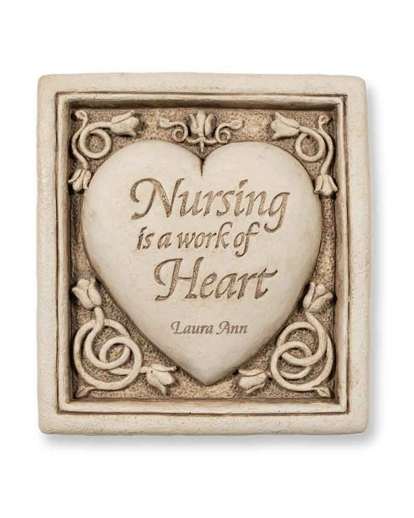 Heart of A Nurse Engraved
