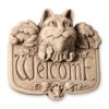 Gothic Cat Welcome