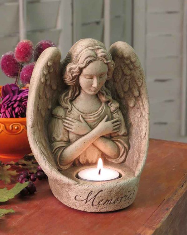 Angel Memories Candle Holder