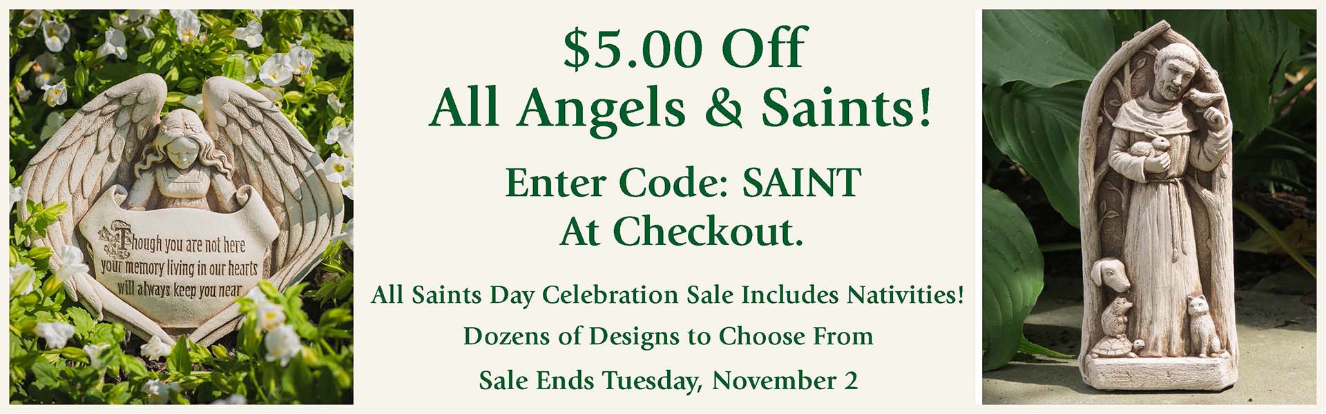 All Saints Day Sale