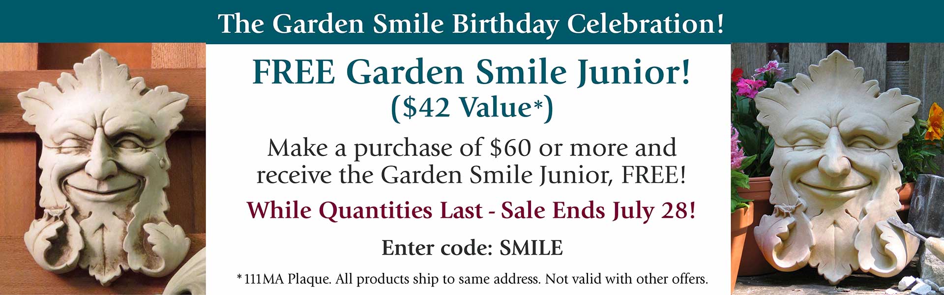 Free Garden Smile Jr Sale